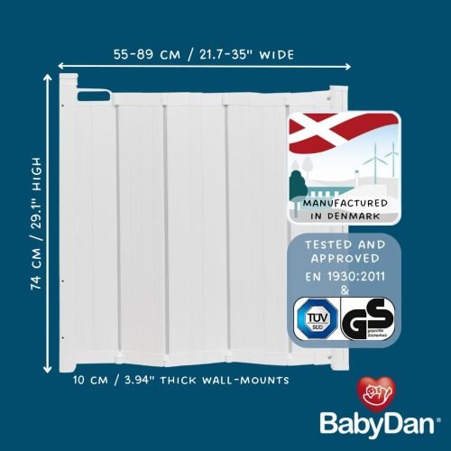 Babydan auto foldable safety gate best sale