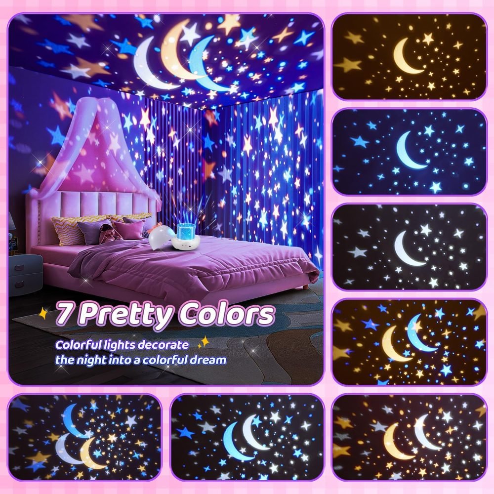 Night Light Kids Lightings Star Projector - Image 11