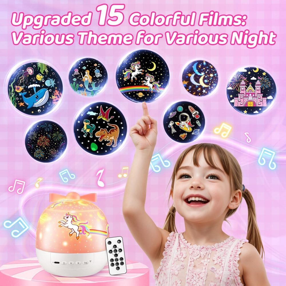 Night Light Kids Lightings Star Projector - Image 12
