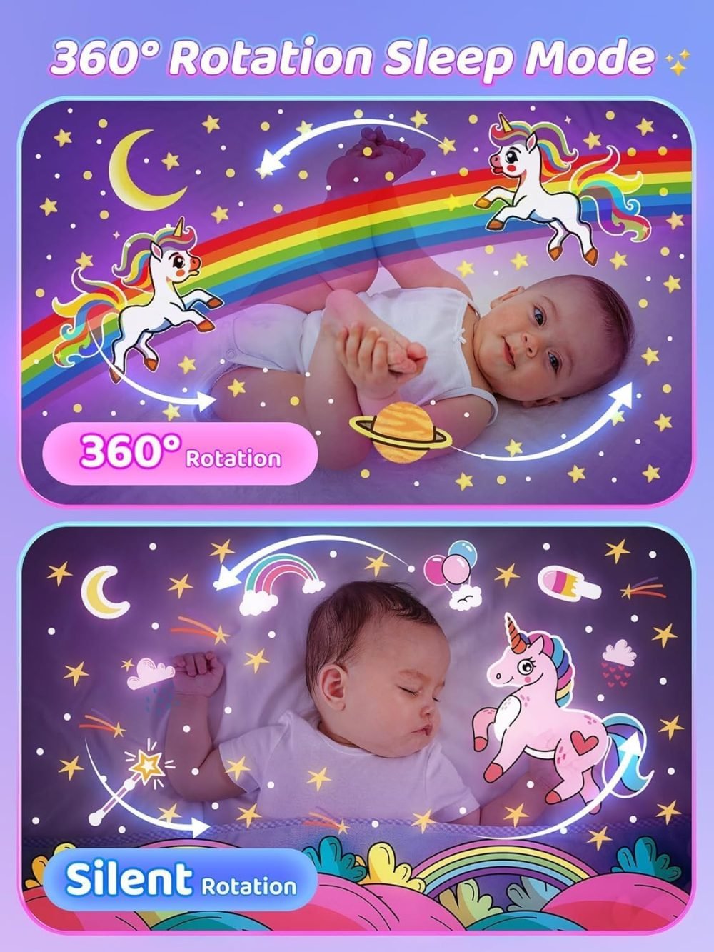 Night Light Kids Lightings Star Projector - Image 13