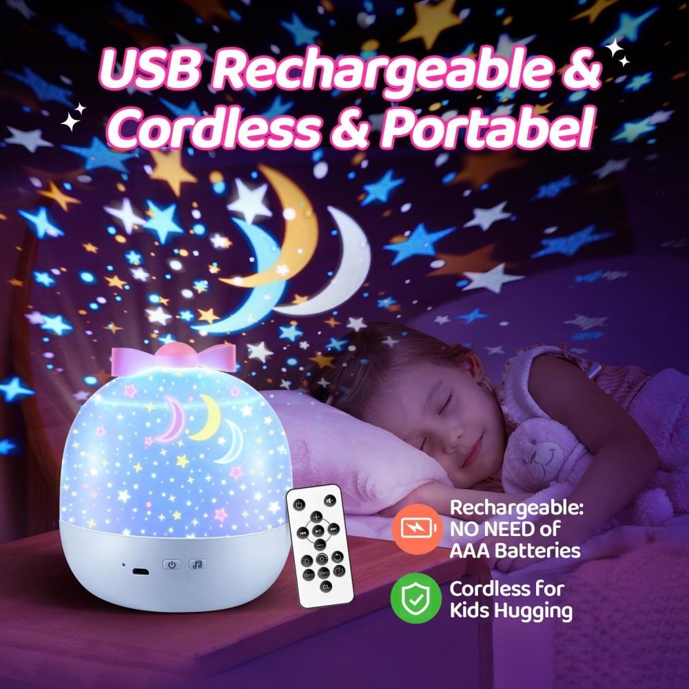 Night Light Kids Lightings Star Projector - Image 14