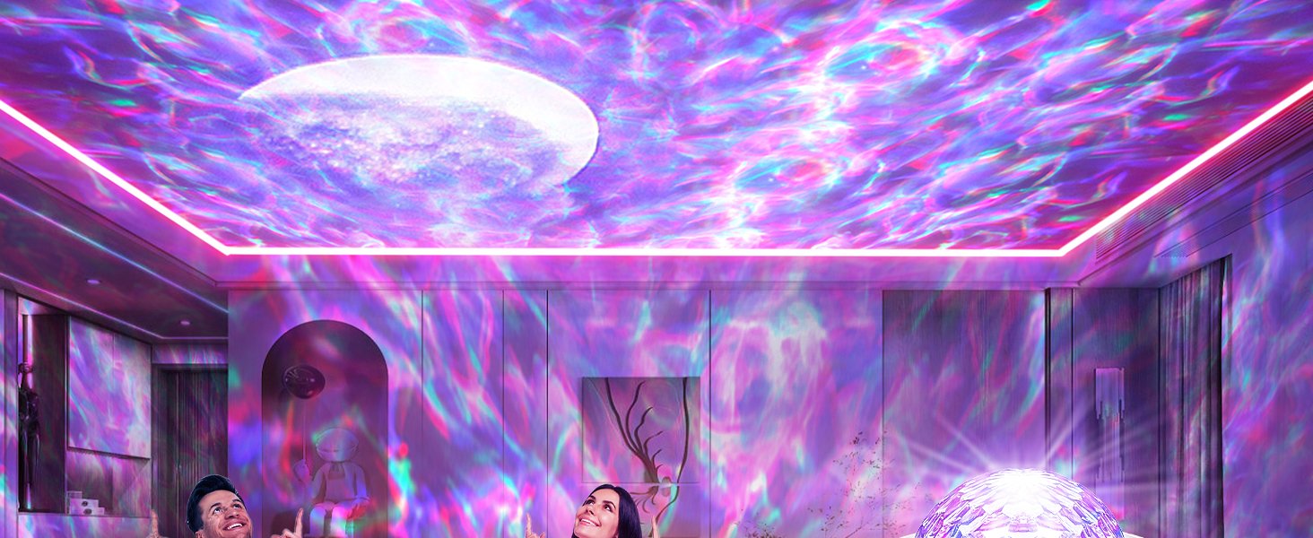 Galaxy projector night light