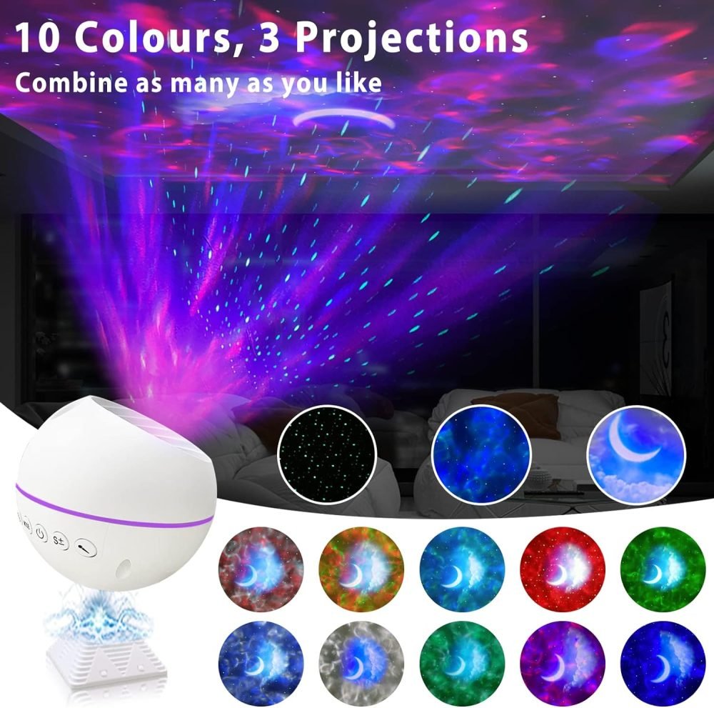 Moredig Galaxy Light Projector for Bedroom - Image 10
