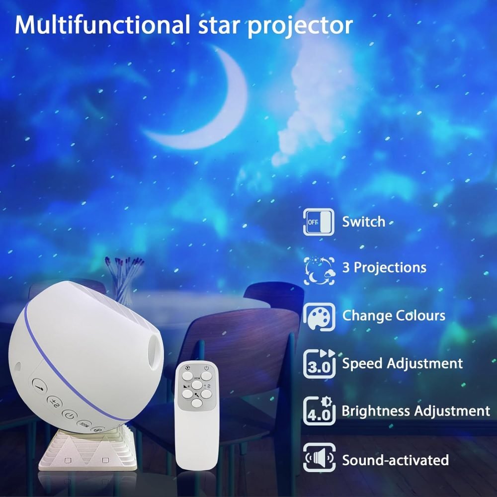 Moredig Galaxy Light Projector for Bedroom - Image 14