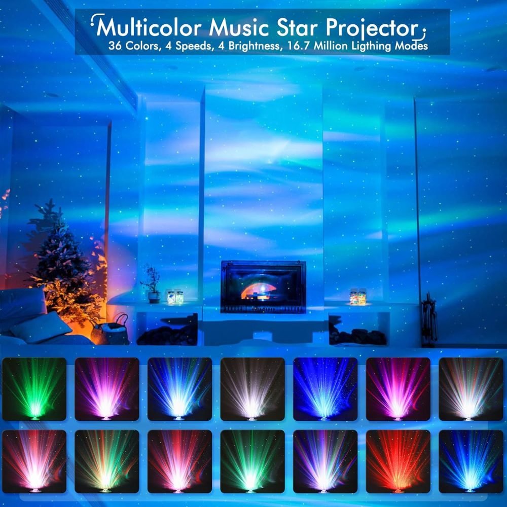 Star Projector Galaxy Projector with 33 Lights - Image 9