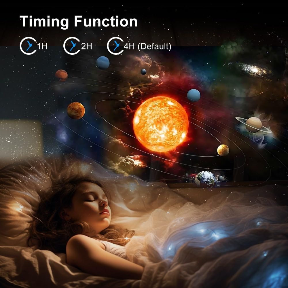 Mexllex Planetarium Star Projector, Realistic Galaxy Light Projector - Image 4
