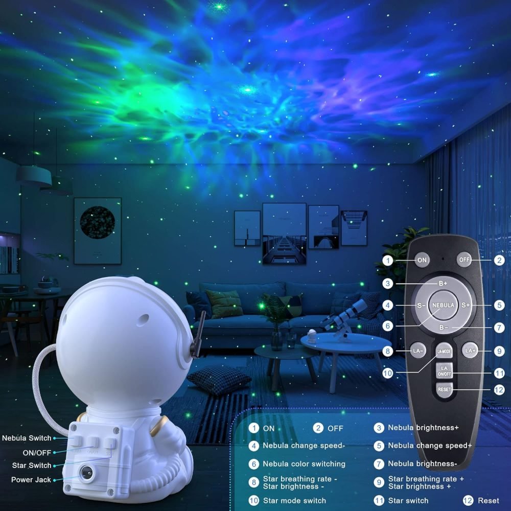 Mexllex Planetarium Star Projector, Realistic Galaxy Light Projector - Image 10