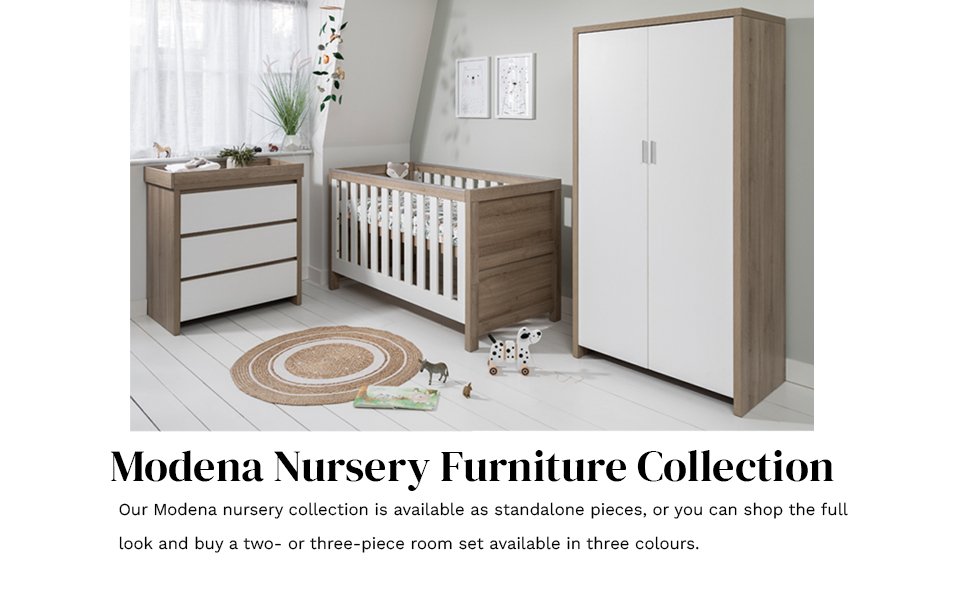 Modena Nursery Furniture Range