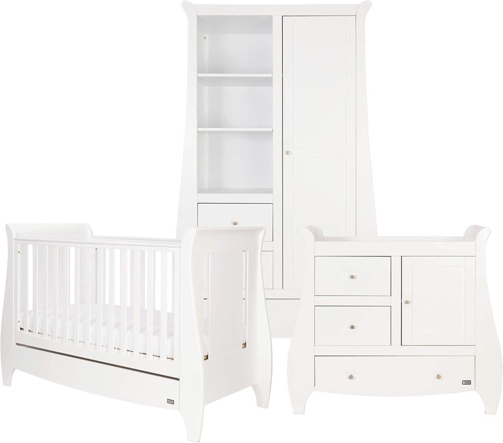 Tutti Bambini Katie Mini 3 Piece Room Set - White - Image 14