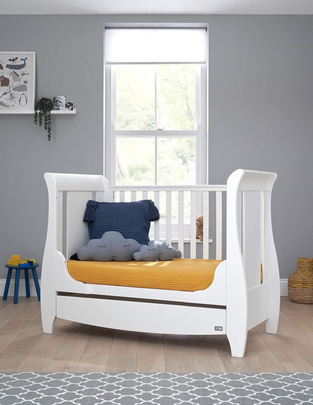 Tutti Bambini Katie Mini 3 Piece Room Set - White - Image 17