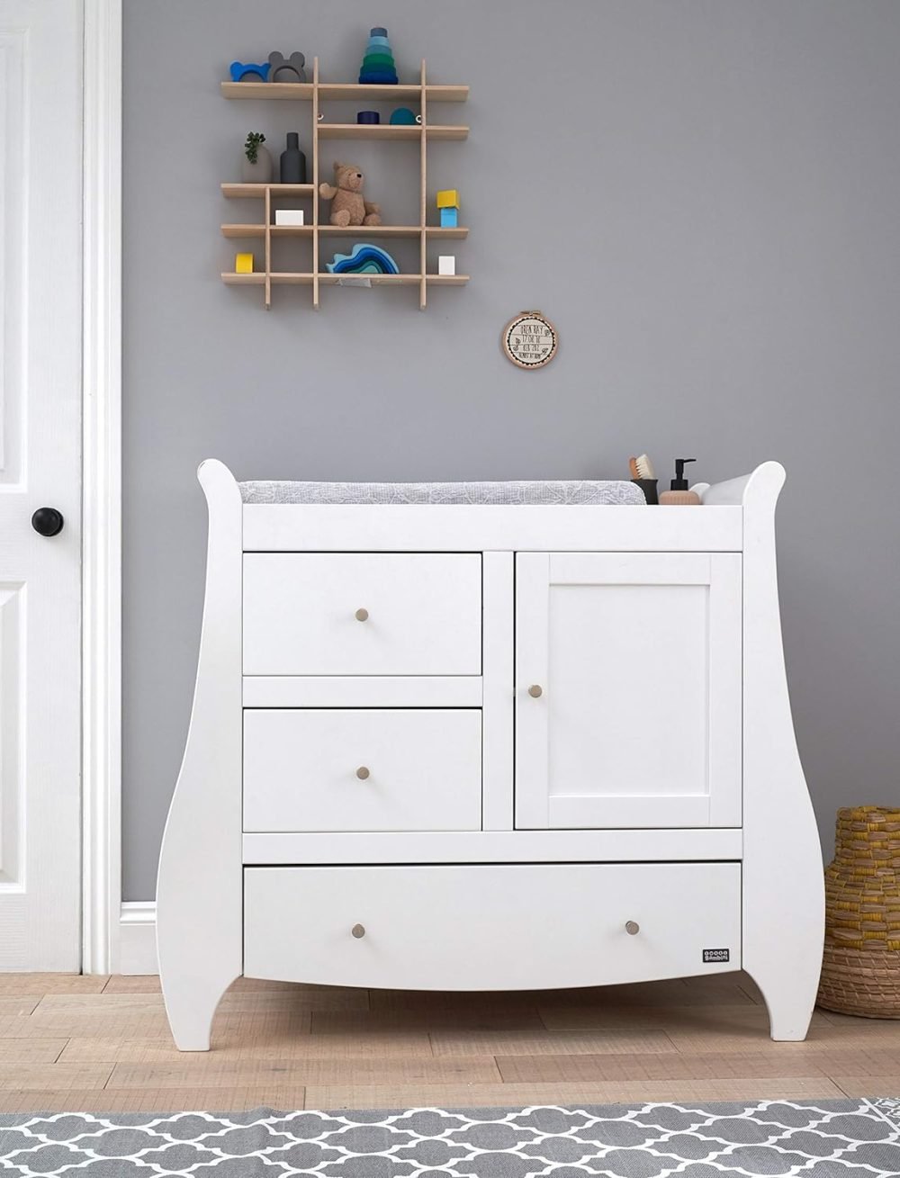 Tutti Bambini Katie Mini 3 Piece Room Set - White - Image 18