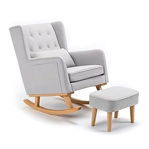 Nursing Chair with Footstool