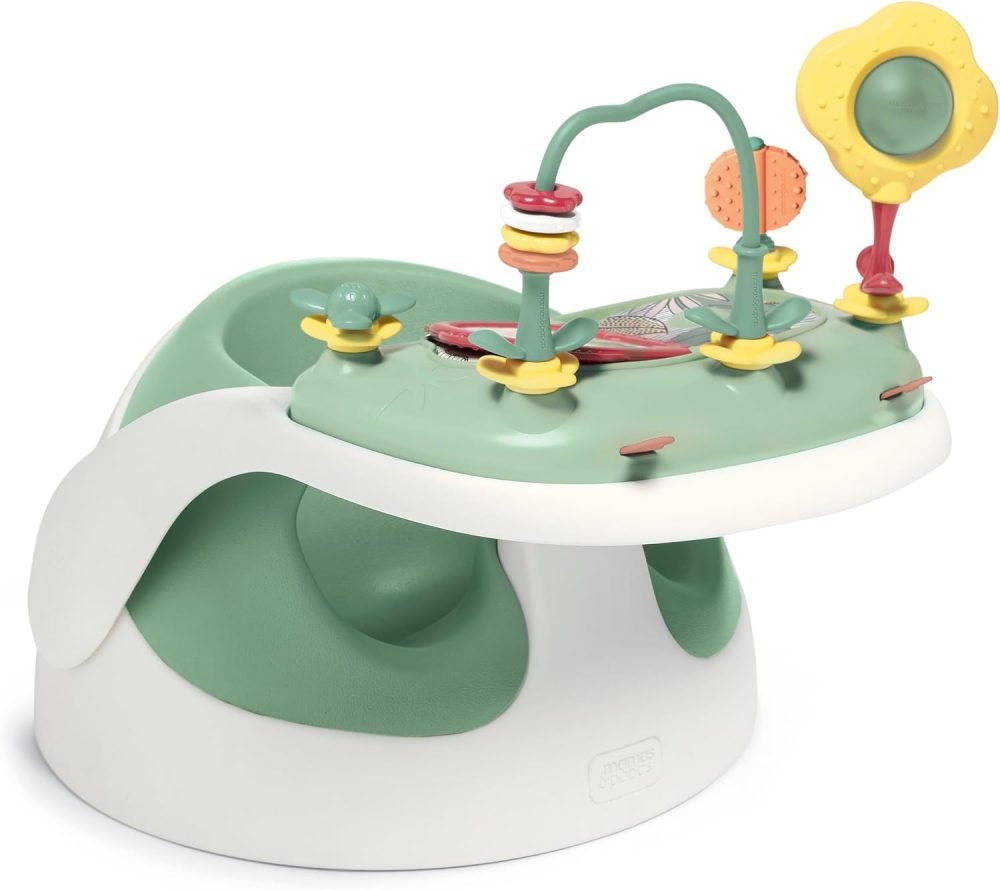Mamas & Papas Baby Snug Seat and Activity Tray with Adjustable Features, Supportive, Stable and Easy Clean Design in Clay - Image 7