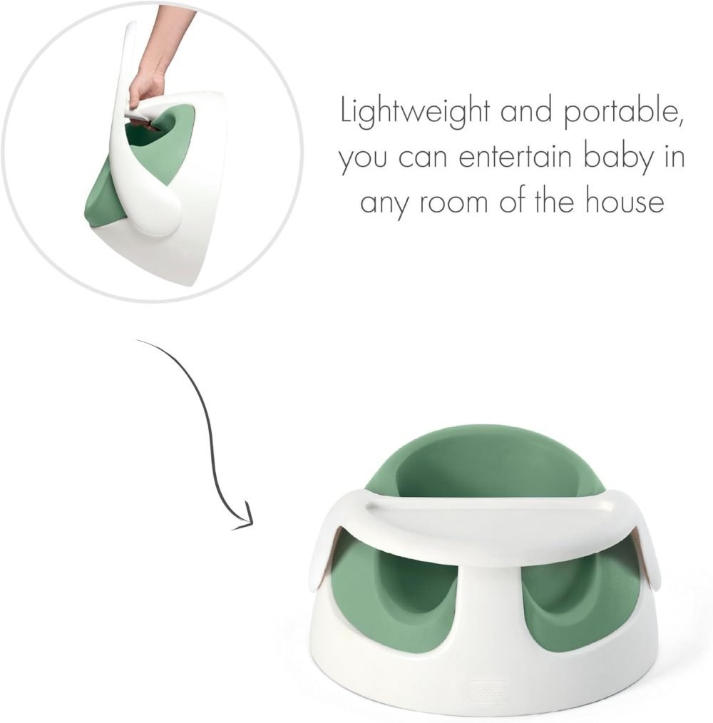 Mamas & Papas Baby Snug Seat and Activity Tray with Adjustable Features, Supportive, Stable and Easy Clean Design in Clay - Image 9
