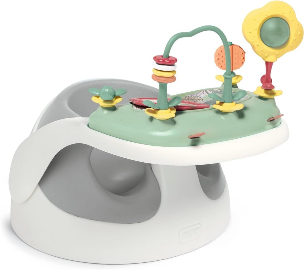 Mamas & Papas Baby Snug Seat and Activity Tray with Adjustable Features, Supportive, Stable and Easy Clean Design in Clay - Image 14