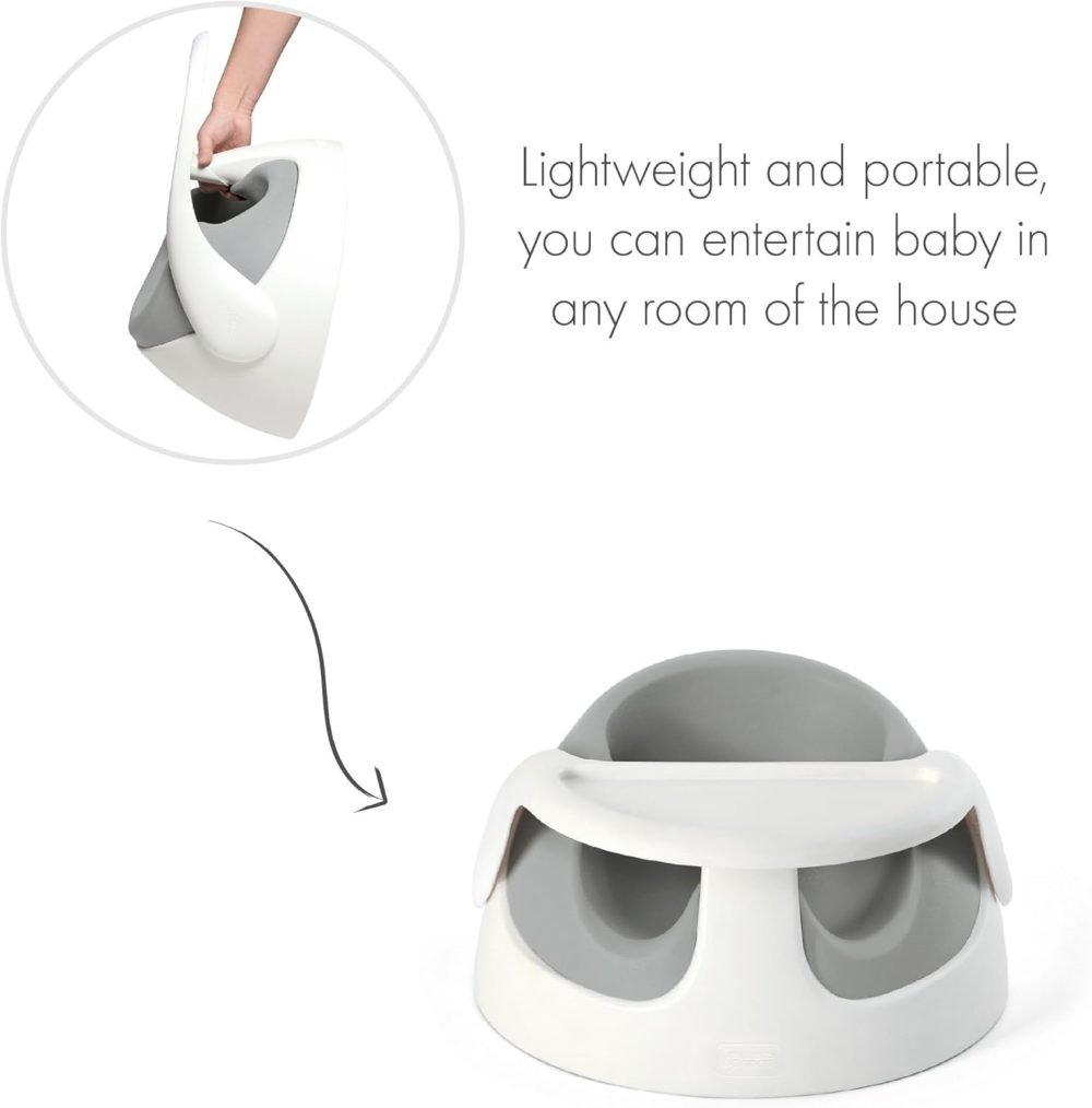 Mamas & Papas Baby Snug Seat and Activity Tray with Adjustable Features, Supportive, Stable and Easy Clean Design in Clay - Image 16