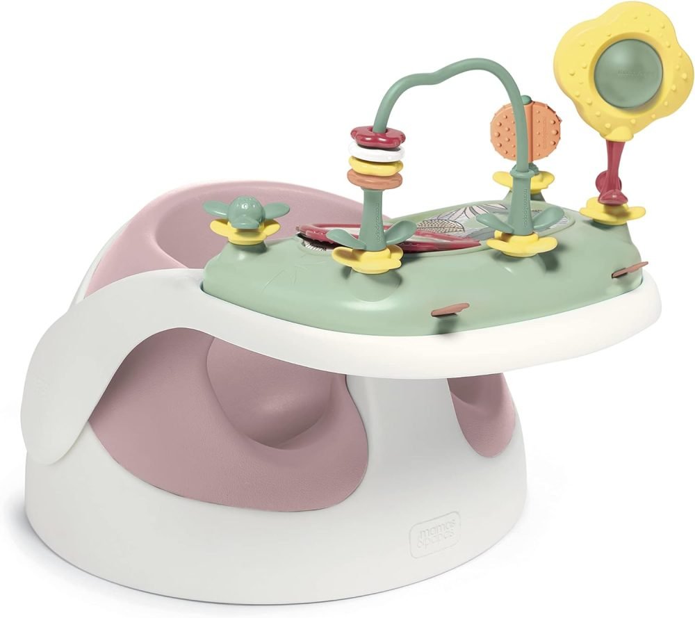 Mamas & Papas Baby Snug Seat and Activity Tray with Adjustable Features, Supportive, Stable and Easy Clean Design in Clay - Image 21