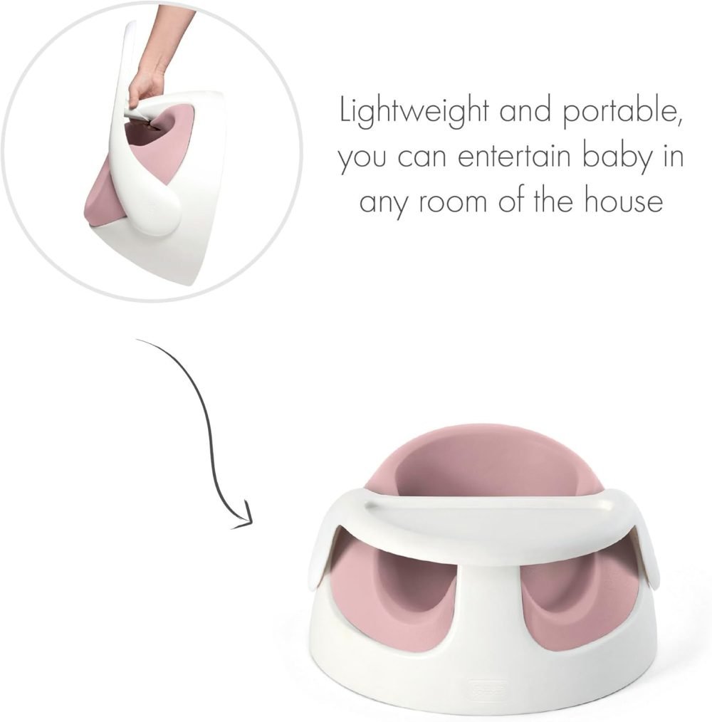 Mamas & Papas Baby Snug Seat and Activity Tray with Adjustable Features, Supportive, Stable and Easy Clean Design in Clay - Image 23