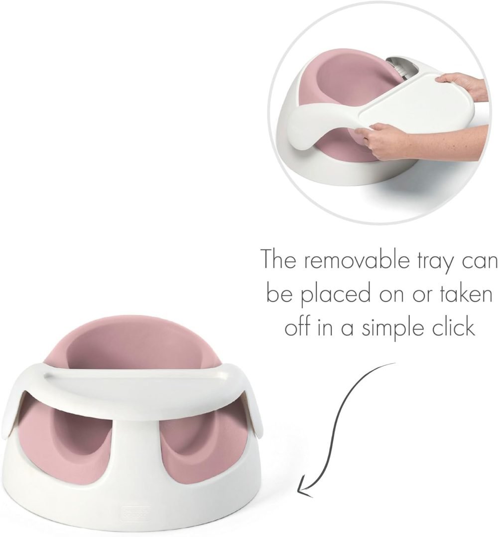 Mamas & Papas Baby Snug Seat and Activity Tray with Adjustable Features, Supportive, Stable and Easy Clean Design in Clay - Image 24