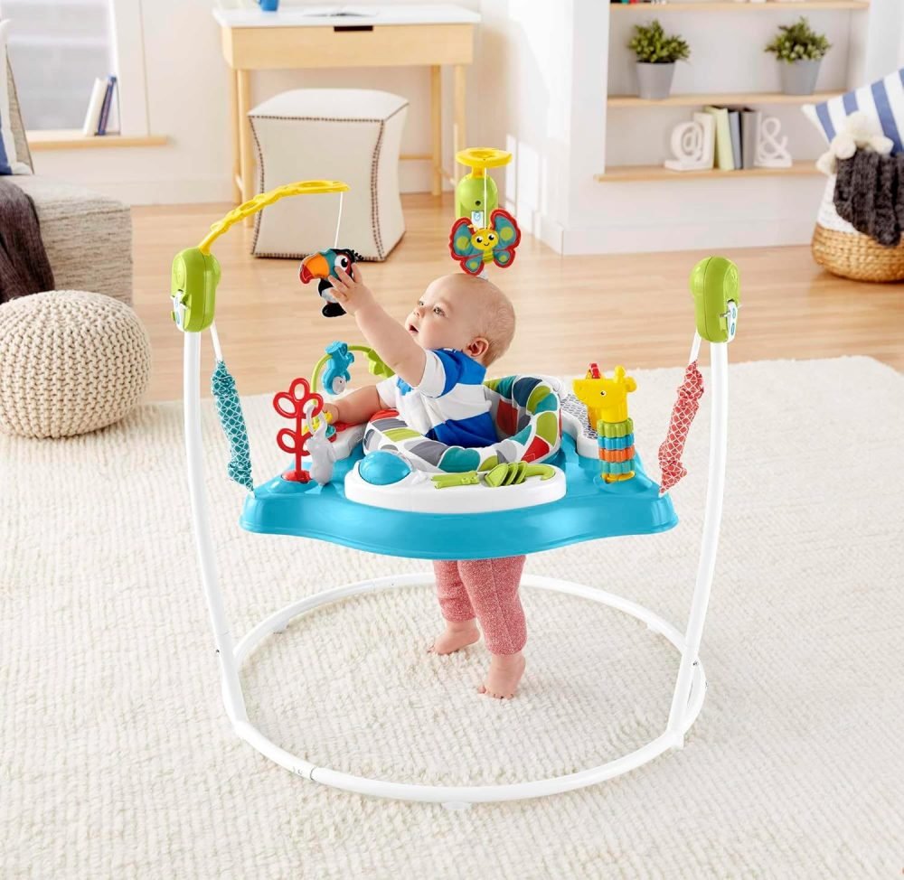 Fisher-Price Color Climbers Jumperoo Baby Bouncer Chair - Image 2