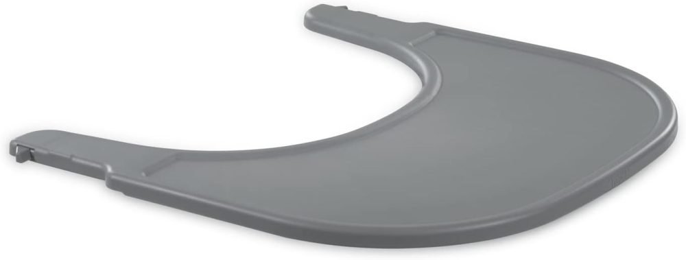 Hauck Alpha+ 3 in 1 Tray, Grey - Large Adjustable Plastic Highchair Tray with Removeable Insert & Seat Reducer, Easy to Clean - Image 40