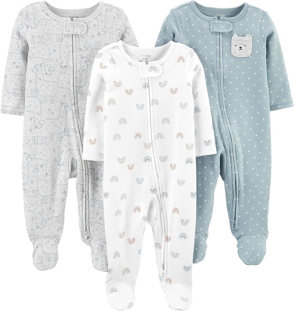Simple Joys by Carter's Baby Toddler Sleepers (Pack of 3)
