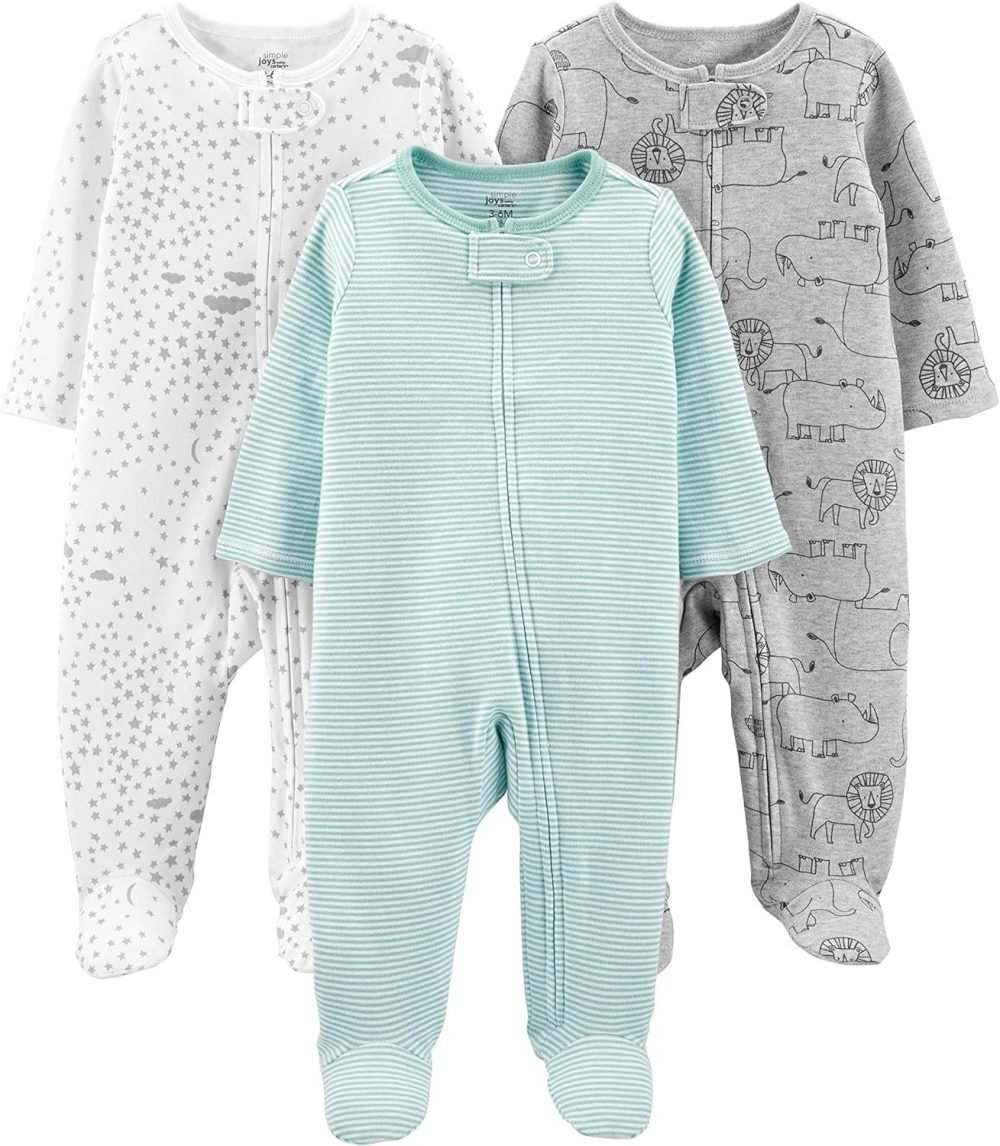 Simple Joys by Carter's Baby Toddler Sleepers (Pack of 3) - Image 6