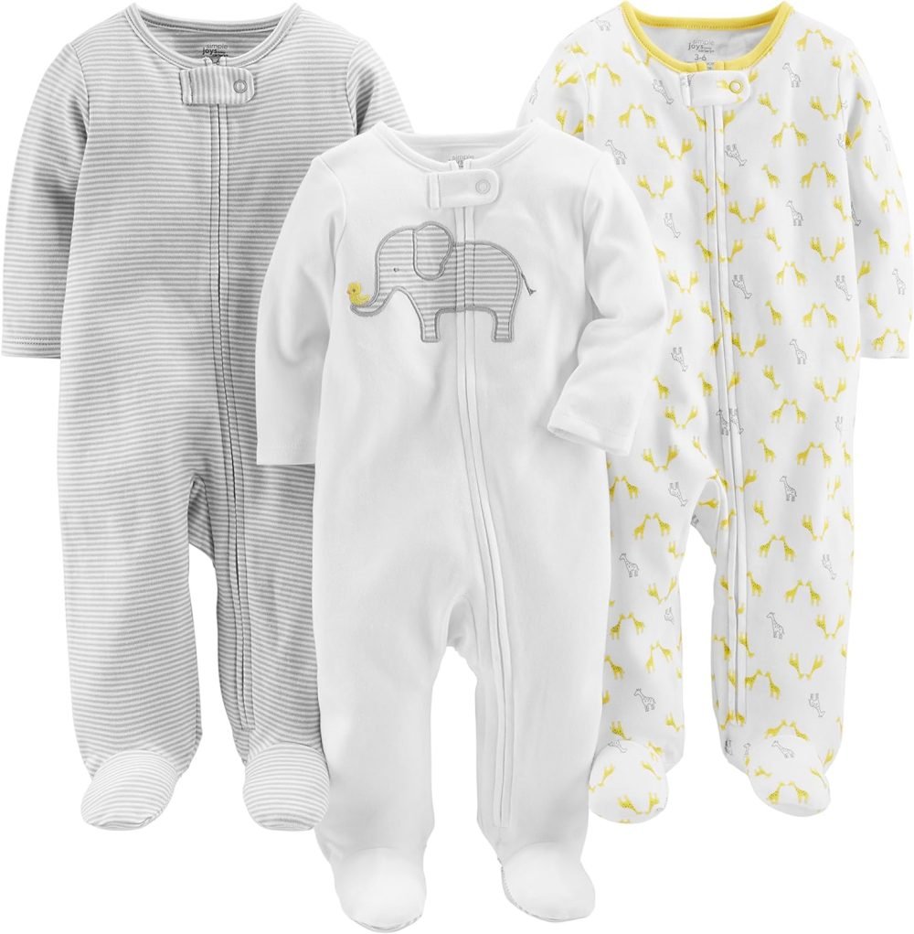 Simple Joys by Carter's Baby Toddler Sleepers (Pack of 3) - Image 9