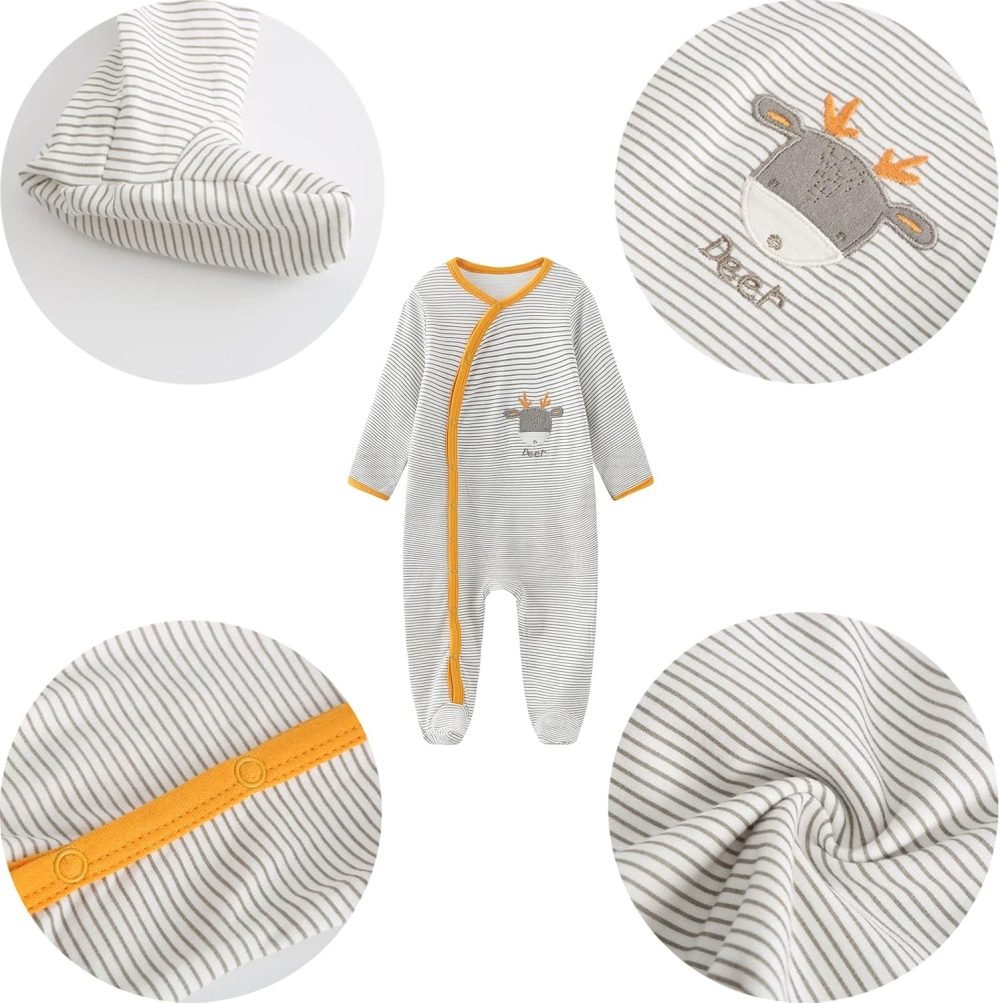 MAMIMAKA Baby Clothes Unisex Newborn Baby Grow one-Piece for Boys and Girls - Image 45