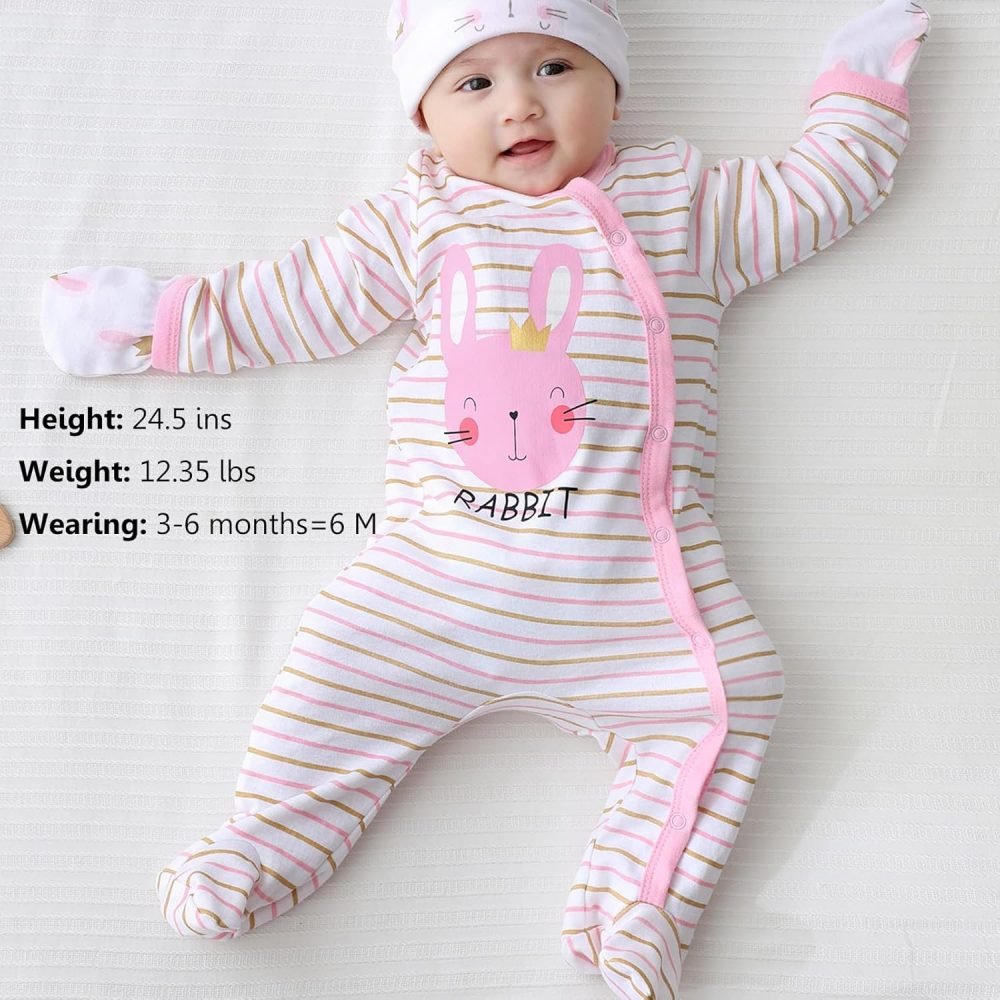 MAMIMAKA Baby Clothes Unisex Newborn Baby Grow one-Piece for Boys and Girls - Image 89