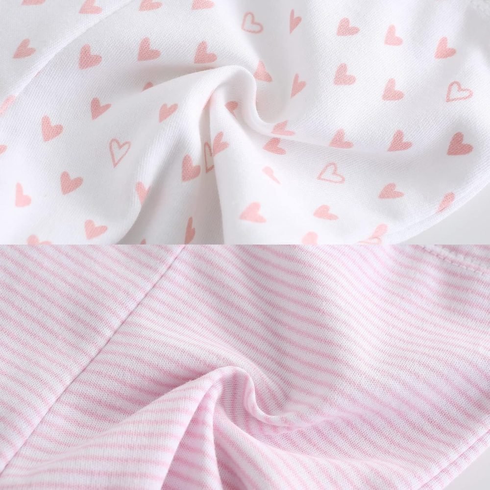 MAMIMAKA Baby Bodysuits Baby Pants Trousers Baby Clothes Short Sleeve Bodysuits Onesies for Baby Boys and Girls - Image 17