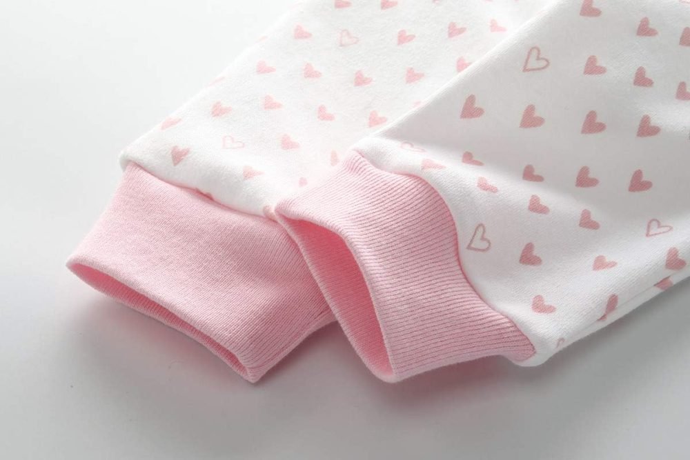 MAMIMAKA Baby Bodysuits Baby Pants Trousers Baby Clothes Short Sleeve Bodysuits Onesies for Baby Boys and Girls - Image 20