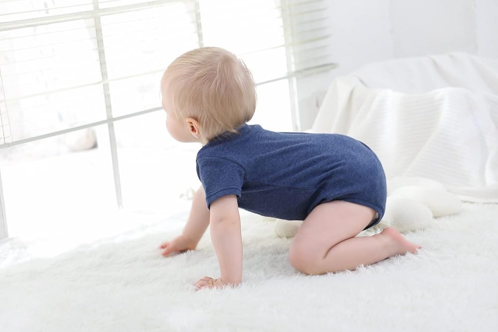 MAMIMAKA Baby Bodysuits Baby Pants Trousers Baby Clothes Short Sleeve Bodysuits Onesies for Baby Boys and Girls - Image 59