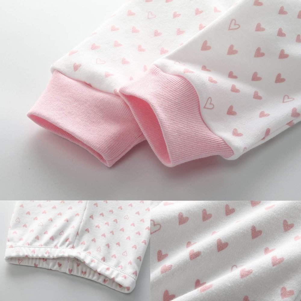 MAMIMAKA Baby Bodysuits Baby Pants Trousers Baby Clothes Short Sleeve Bodysuits Onesies for Baby Boys and Girls - Image 73