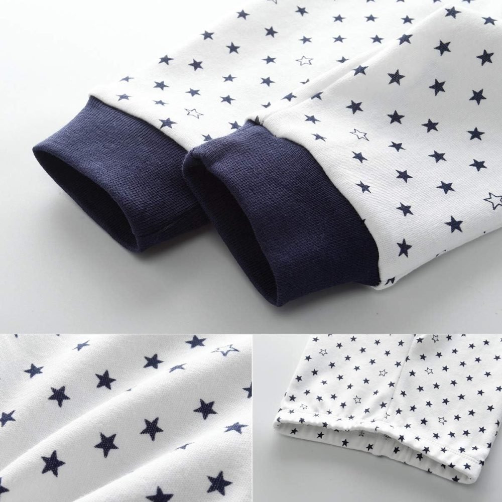 MAMIMAKA Baby Bodysuits Baby Pants Trousers Baby Clothes Short Sleeve Bodysuits Onesies for Baby Boys and Girls - Image 81