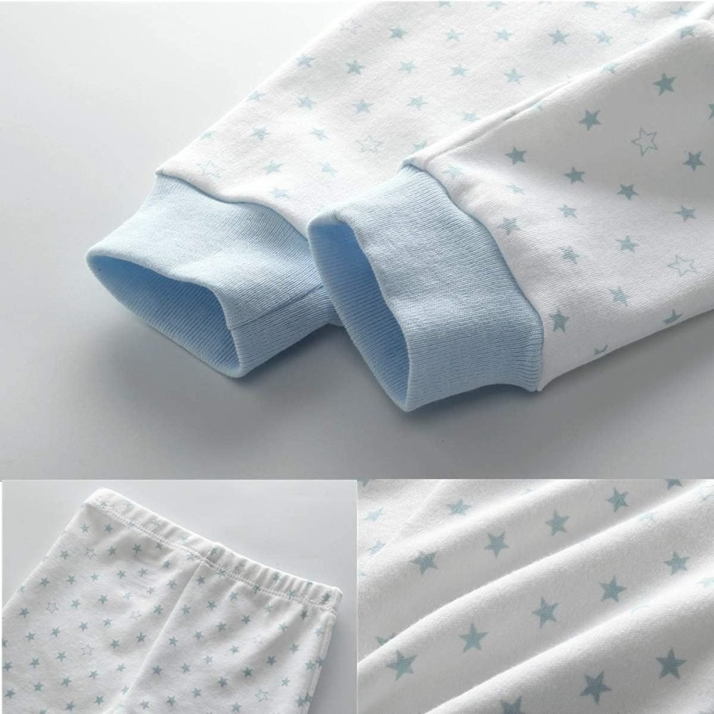 MAMIMAKA Baby Bodysuits Baby Pants Trousers Baby Clothes Short Sleeve Bodysuits Onesies for Baby Boys and Girls - Image 84