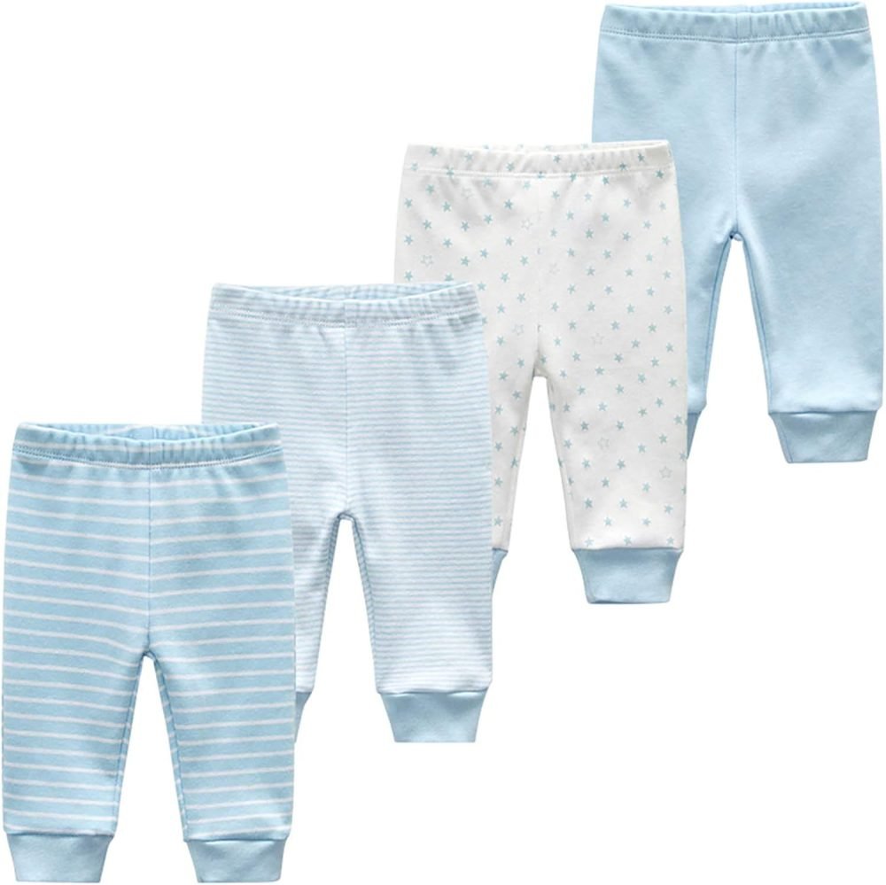 MAMIMAKA Baby Bodysuits Baby Pants Trousers Baby Clothes Short Sleeve Bodysuits Onesies for Baby Boys and Girls - Image 86
