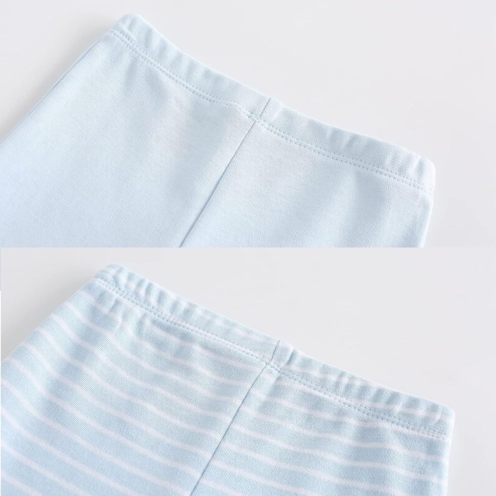MAMIMAKA Baby Bodysuits Baby Pants Trousers Baby Clothes Short Sleeve Bodysuits Onesies for Baby Boys and Girls - Image 88