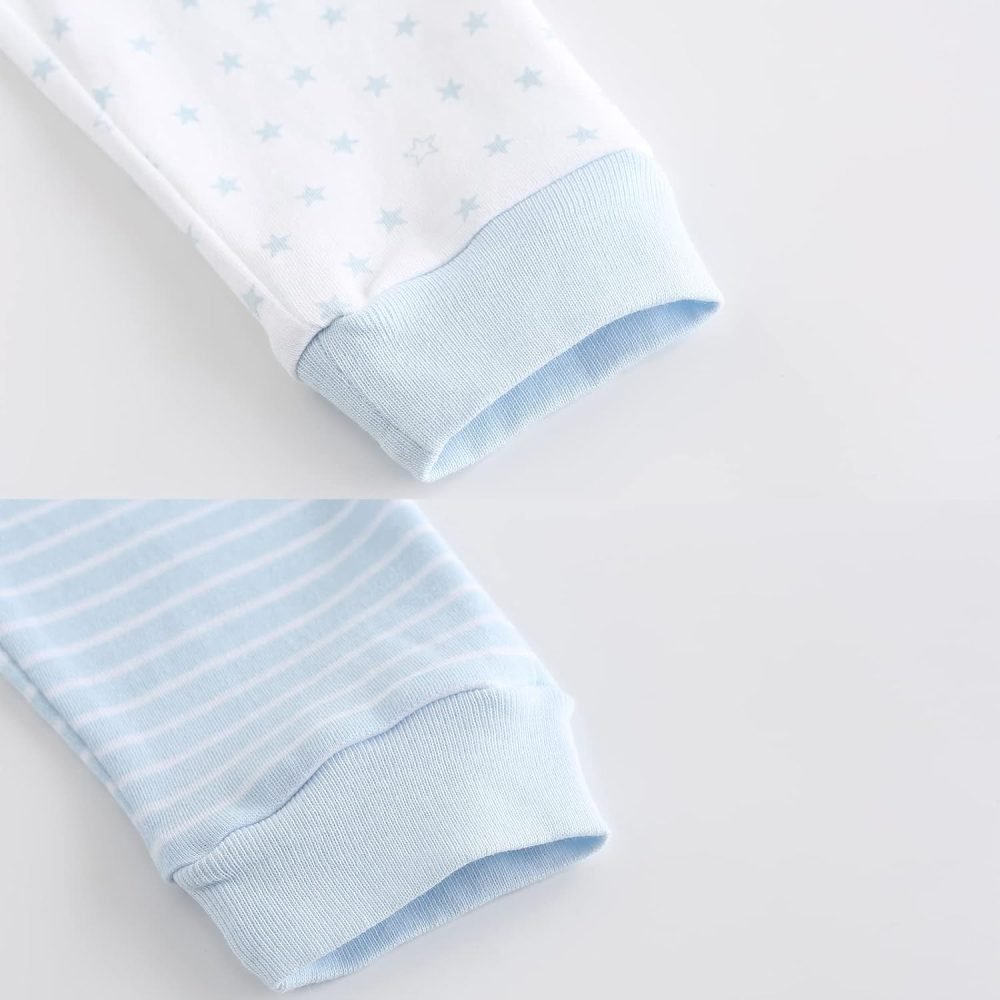 MAMIMAKA Baby Bodysuits Baby Pants Trousers Baby Clothes Short Sleeve Bodysuits Onesies for Baby Boys and Girls - Image 90