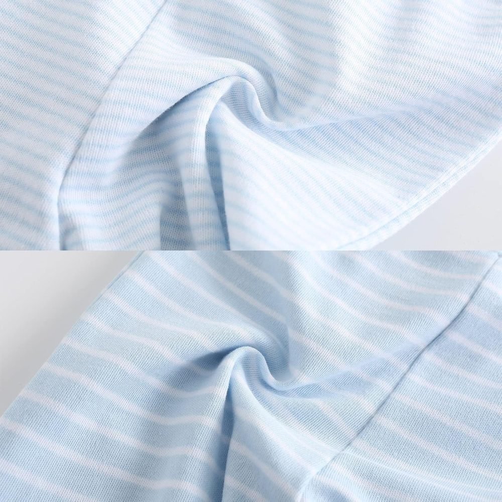 MAMIMAKA Baby Bodysuits Baby Pants Trousers Baby Clothes Short Sleeve Bodysuits Onesies for Baby Boys and Girls - Image 91