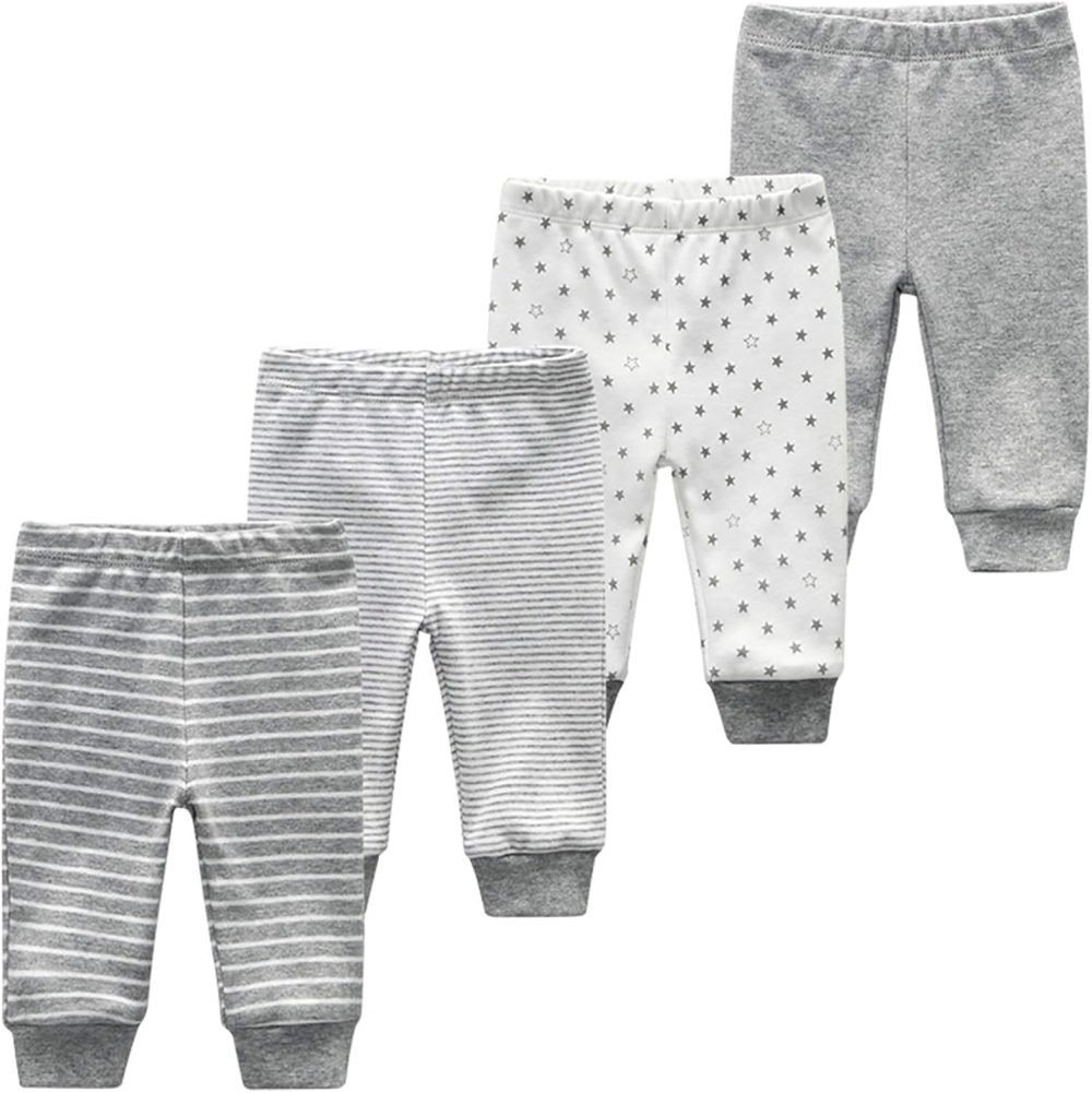 MAMIMAKA Baby Bodysuits Baby Pants Trousers Baby Clothes Short Sleeve Bodysuits Onesies for Baby Boys and Girls - Image 93