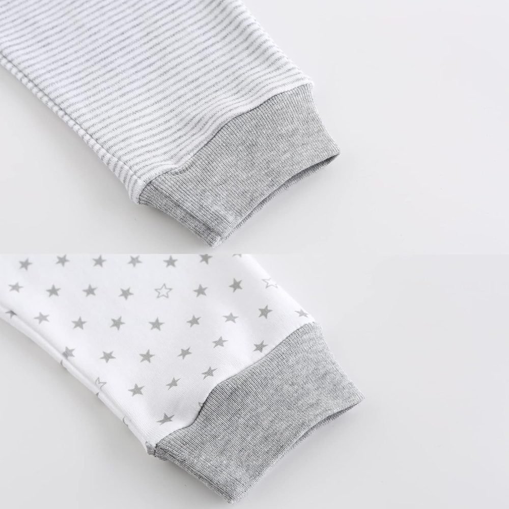 MAMIMAKA Baby Bodysuits Baby Pants Trousers Baby Clothes Short Sleeve Bodysuits Onesies for Baby Boys and Girls - Image 97
