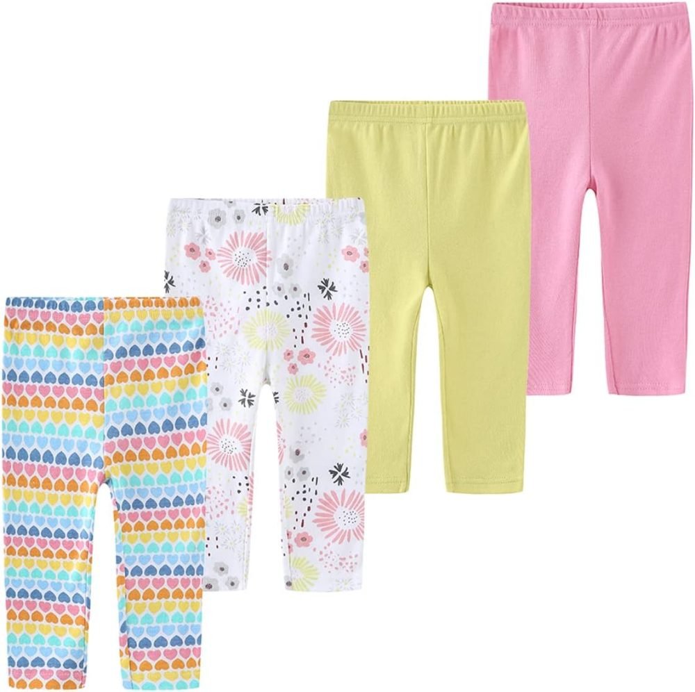 MAMIMAKA Baby Bodysuits Baby Pants Trousers Baby Clothes Short Sleeve Bodysuits Onesies for Baby Boys and Girls - Image 99