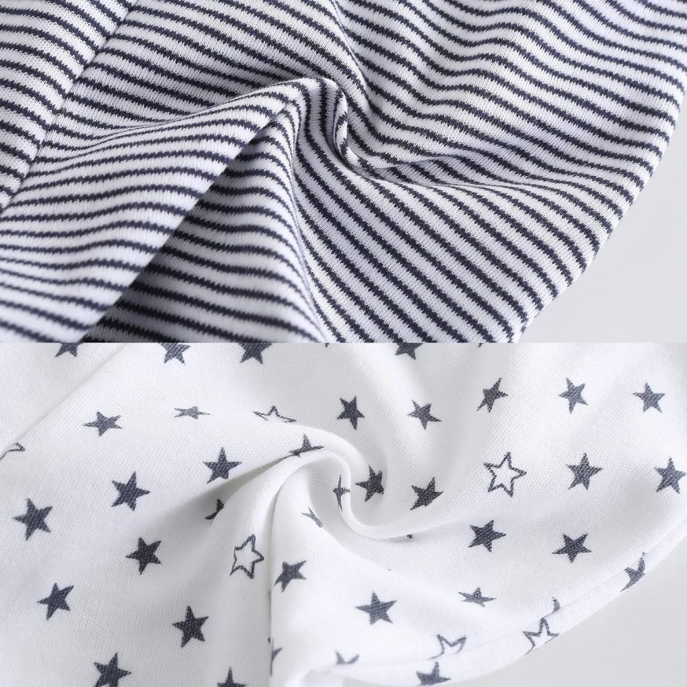 MAMIMAKA Baby Bodysuits Baby Pants Trousers Baby Clothes Short Sleeve Bodysuits Onesies for Baby Boys and Girls - Image 110
