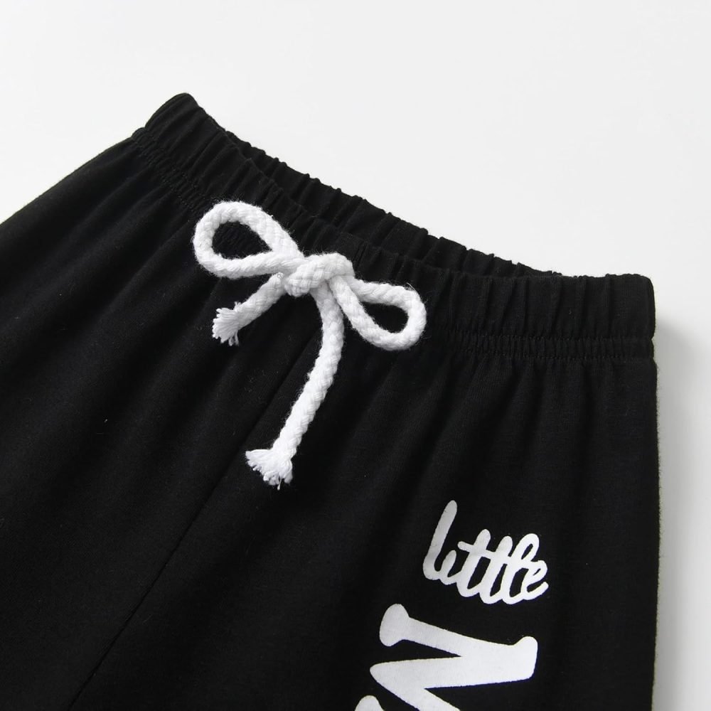 Zoputey Baby Boy Summer Clothes Letter Print and Shorts Infant Boy Outfit Set - Image 12