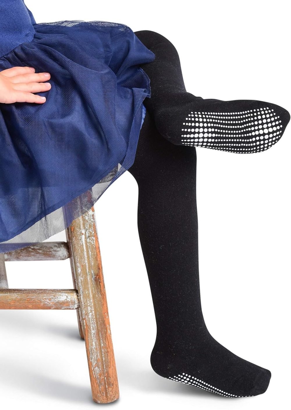 LA Active Baby Tights - Cozy Warm Winter Tights - Baby Toddler Infant Newborn Non Skid/Slip Grip Cotton - Image 12