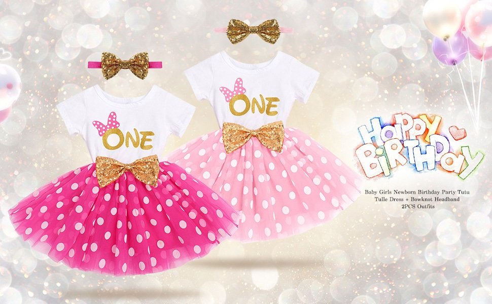 Baby Girl First Birthday Dress