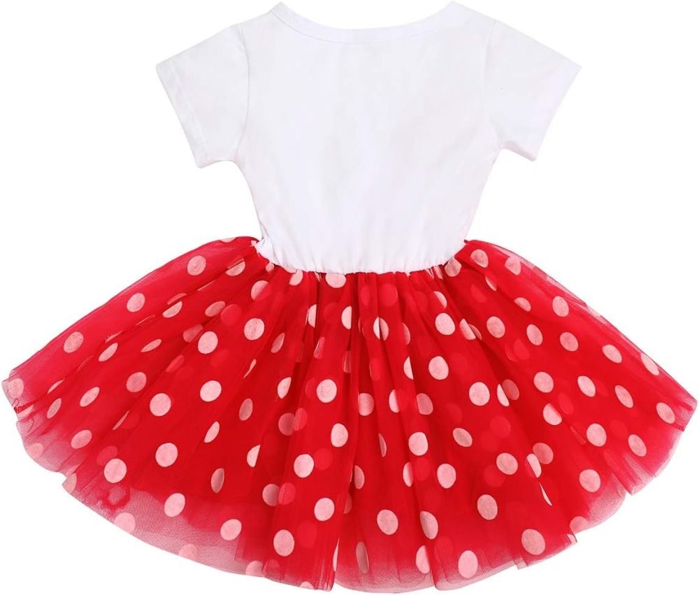 FYMNSI It's My 1st / 2nd Birthday Baby Toddler Kids Girl Cake Smash Tutu Dress Shiny Sequin Bow Headband Princess Party Outfit Photo Props Set 2pcs - Image 10