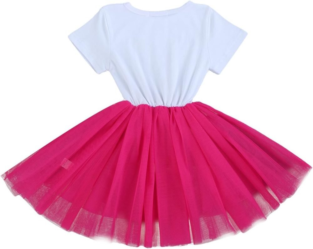 FYMNSI It's My 1st / 2nd Birthday Baby Toddler Kids Girl Cake Smash Tutu Dress Shiny Sequin Bow Headband Princess Party Outfit Photo Props Set 2pcs - Image 15