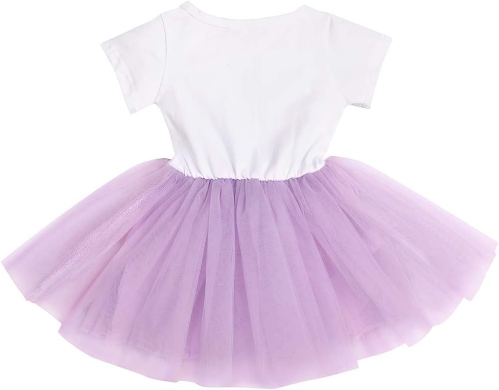 FYMNSI It's My 1st / 2nd Birthday Baby Toddler Kids Girl Cake Smash Tutu Dress Shiny Sequin Bow Headband Princess Party Outfit Photo Props Set 2pcs - Image 21